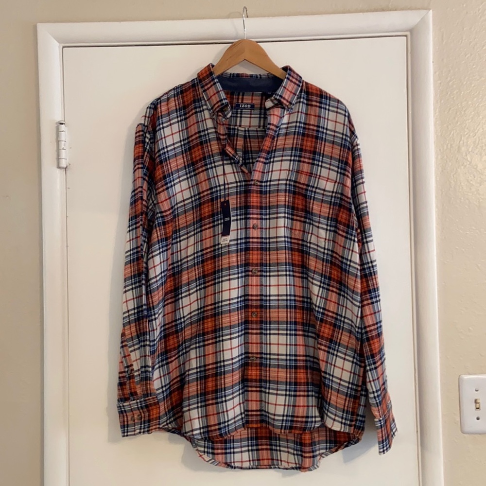 IZOD men’s flannel NWT